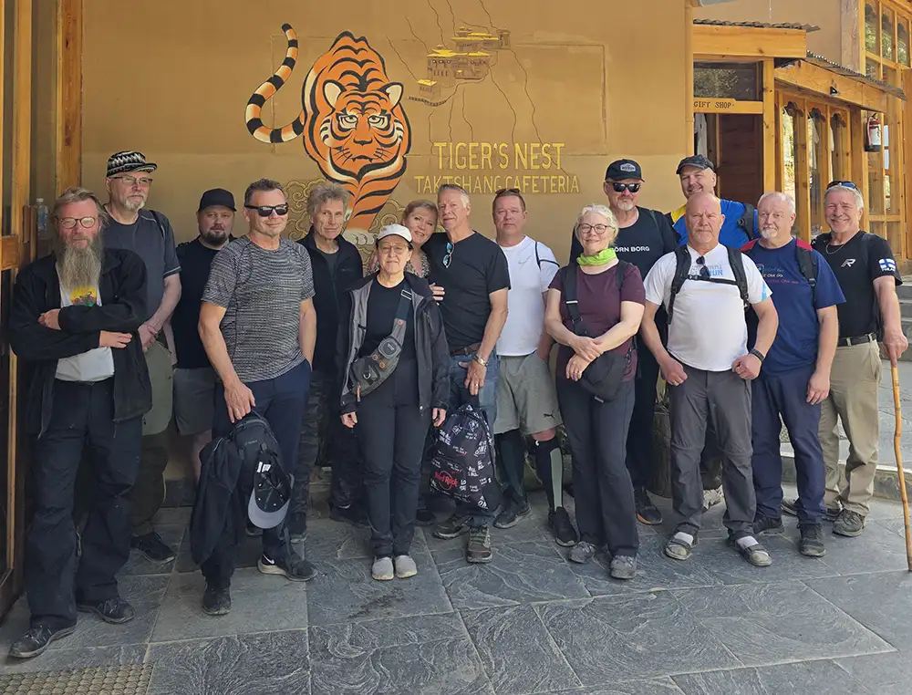 Bhutan Tusk Motorcycle team